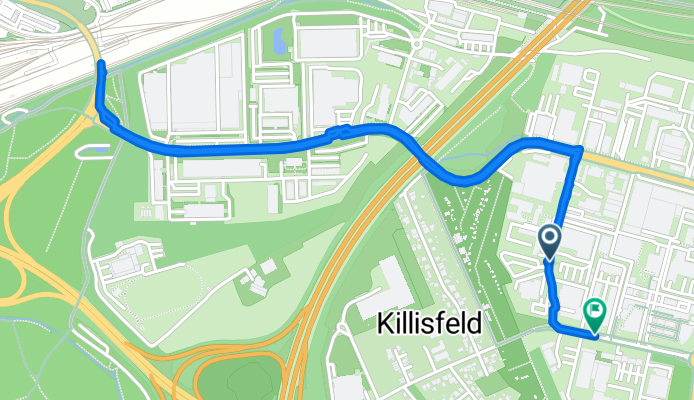 Wachhausstraße, Karlsruhe nach Wachhausstraße, Karlsruhe