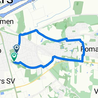 Route in Randers Sydøst