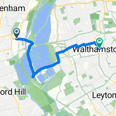 Tottenham Hale Retail Park, London to St Mary Road, London