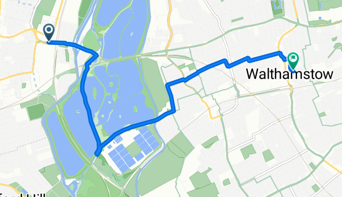 Tottenham Hale Retail Park, London to St Mary Road, London