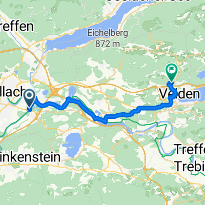 Maria-Gailer-Straße, Villach nach Köstenberger Straße, Velden am Wörther See