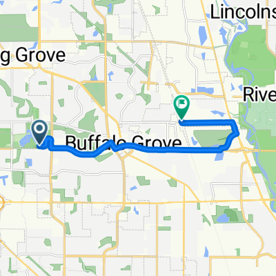 West Lake Cook Road to Juneway Avenue