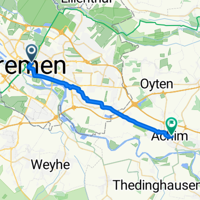 Hohenlohestraße nach Bergstraße