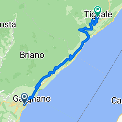 Da Via Angelo Feltrinelli a Via Roma Gardola