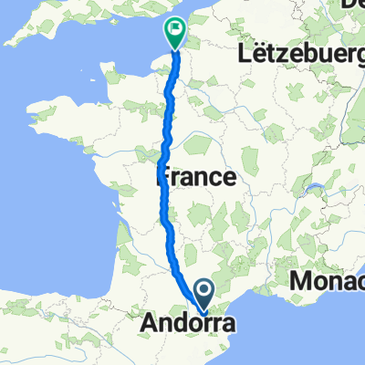 Avenue du Languedoc to DFDS Dieppe Terminal