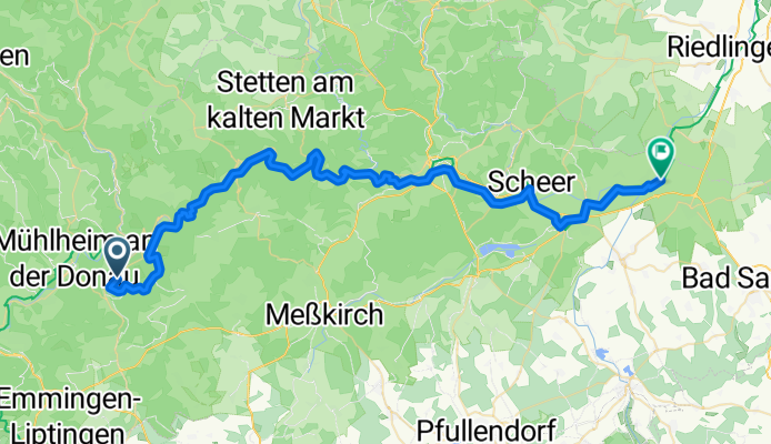 Fridingen an der Donau - Herbertingen