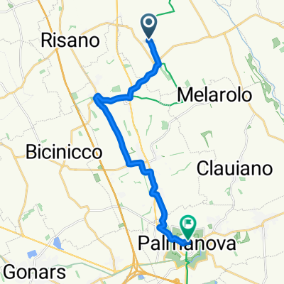Pavia di Udine - Borgo Cividale, Palmanova