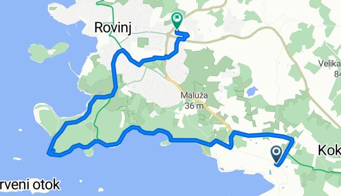 Polari, Rovinj nach Štanga, Rovinj