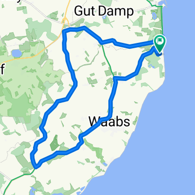 Booknis, Vogelsang, Pommerby, Rotenstände und zurück