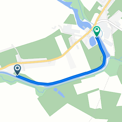 Rue Charles de Gaulle, Étreux nach Rue du Gard, Étreux