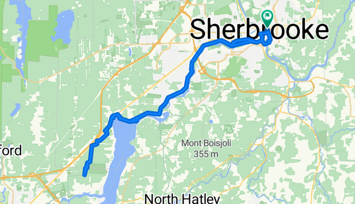 Rue Cartier, Sherbrooke à Rue Cartier, Sherbrooke
