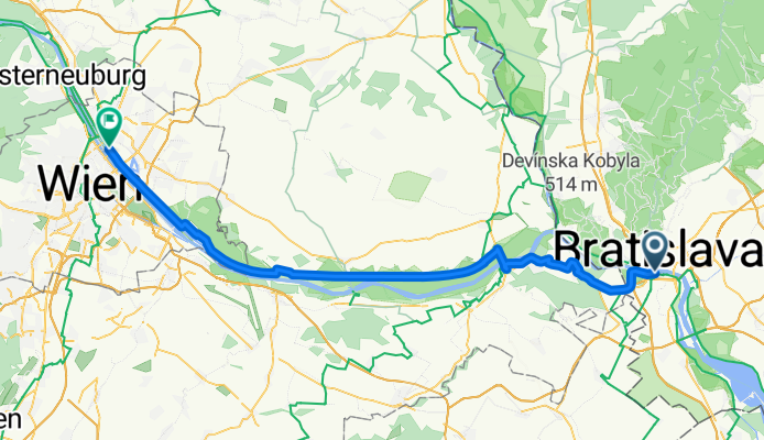 Pressburg - Wien