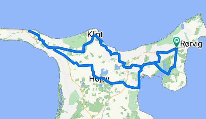 Route in Rørvig
