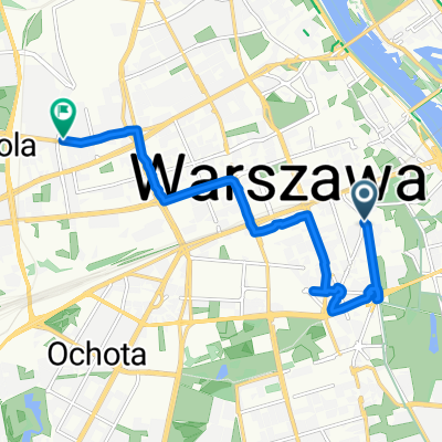 Hoża, Варшава до Górczewska, Варшава