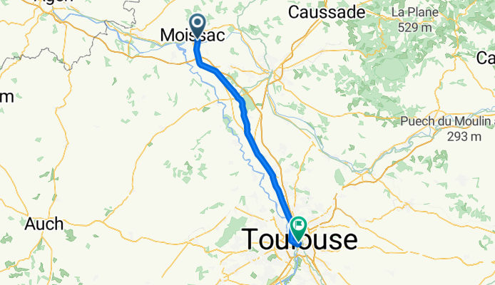 Moissac - Toulouse