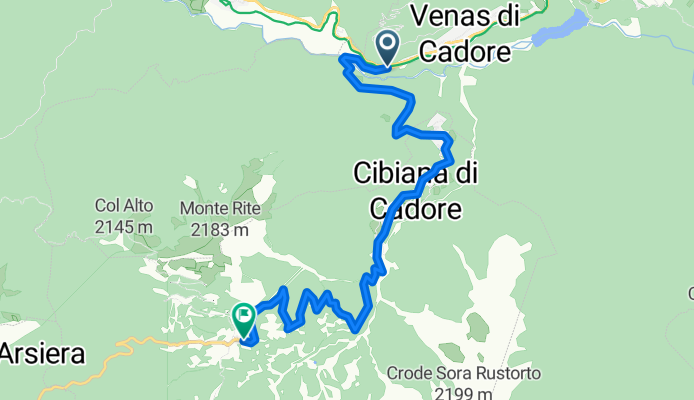 PASSO CIBIANA (por Venas di Cadore)