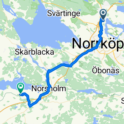 Fodervägen, Åby to Länsväg E 1064, Linghem
