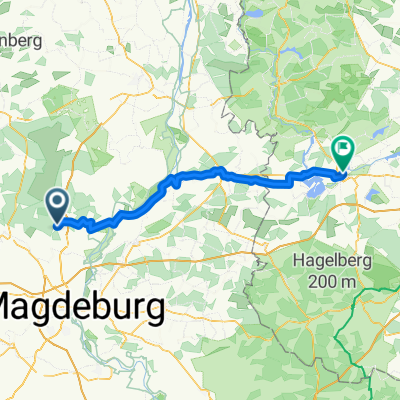 Im Winkel, Colbitz nach Parduin, Brandenburg an der Havel