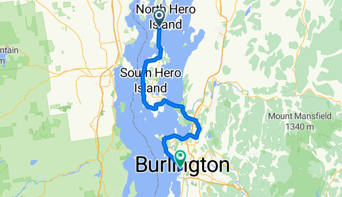 North Hero - Burlington