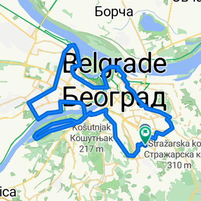 Moderate route