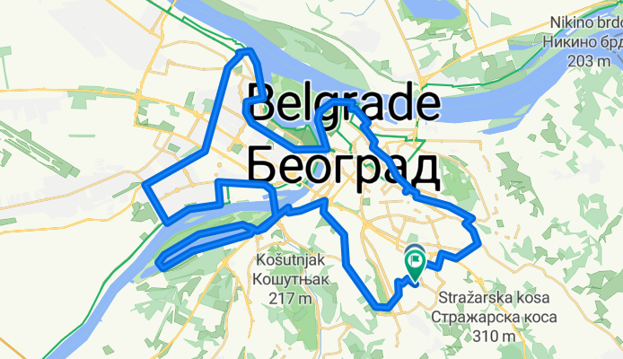 Moderate route