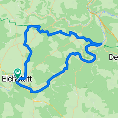 Route in Eichstätt