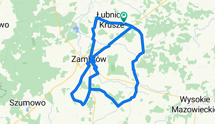 Zanie-Leśnica, Kołaki Kościelne do Zanie-Leśnica, Kołaki Kościelne
