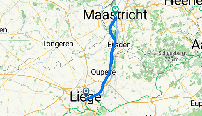 Luik naar Grote Staat, Maastricht