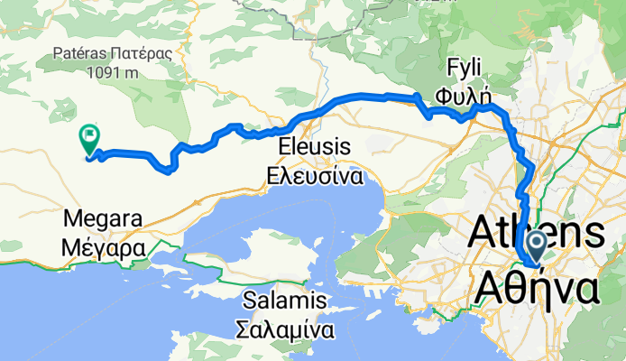 Athens - Megara