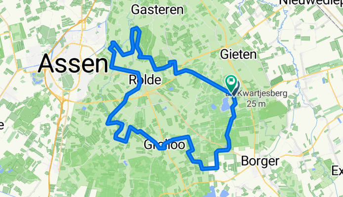 Houtvester Jansenweg nach Houtvester Jansenweg