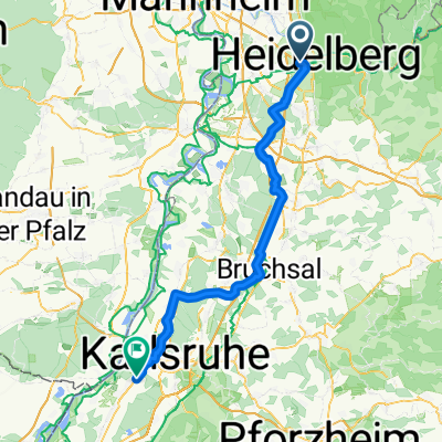 Heidelberg - Karlsruhe