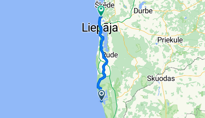 Pūķarags do Lībiešu iela