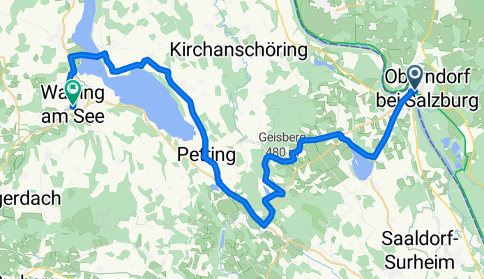 Mozart Cycle Path– Stage 06: Laufen – Waging am See