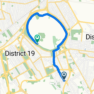 Moderate route