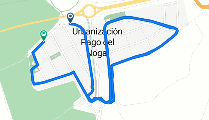 De Calle Sancho Panza a Calle Sancho Panza