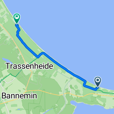 Wiederhergestellte Route