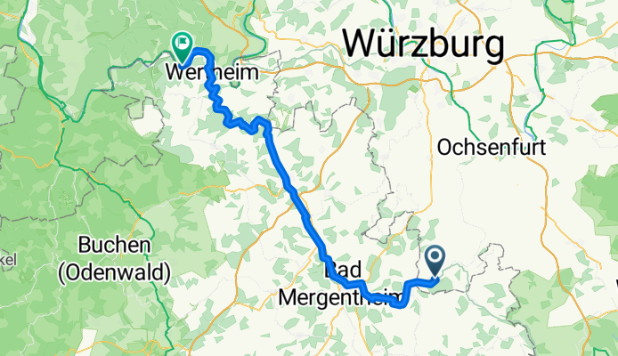 12 - von Tauberrettersheim nach Faulbach