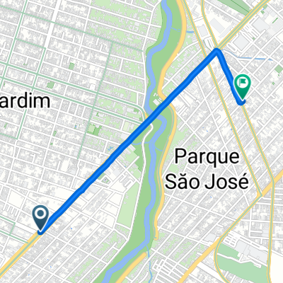 De Avenida Gal Osorio De Paiva a Rua Antônio Costa Mendes