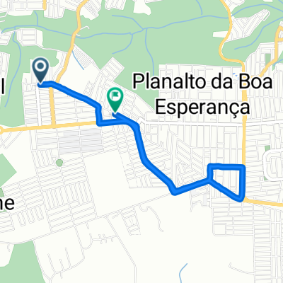 De Rua Severino Venâncio de Souza a Rua Bruno Rocha do Nascimento