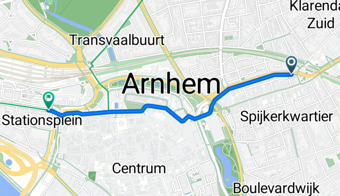 27 - von Klarendal-Zuid nach Stationsplein