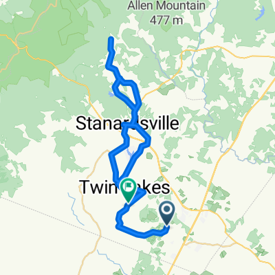 Carodon Drive to Welsh Run Road