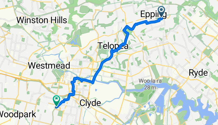 From Epping to Merrylands