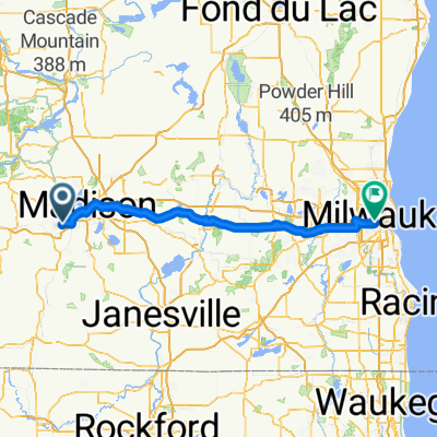 Bike From Home To Brewer Game