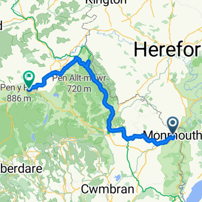 From Monmouth to Brecon