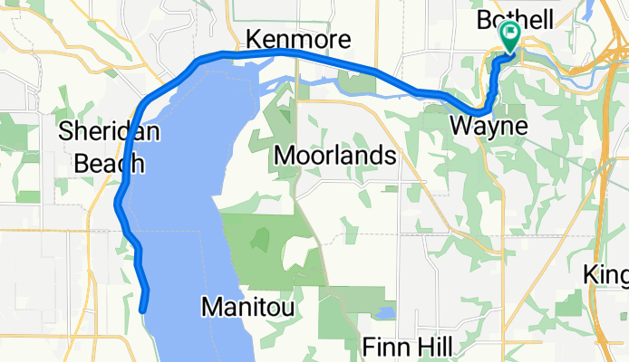 Main St, Bothell to NE 180th St, Bothell