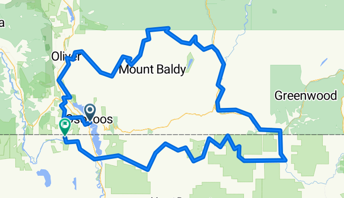 From Osoyoos to Loomis