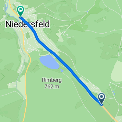 L 872, Winterberg nach Ruhrstraße, Winterberg