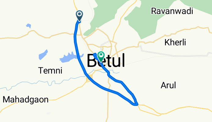 Itarsi Road to Betul Road