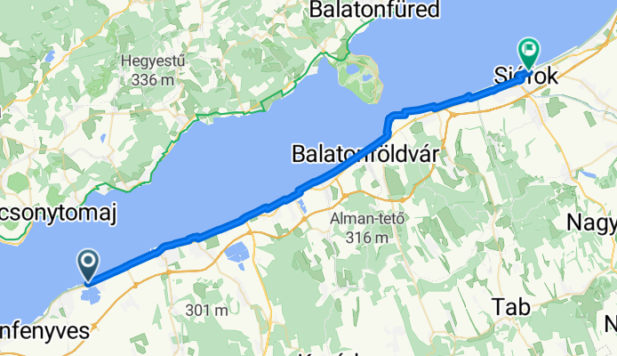 Fonyód - Siófok