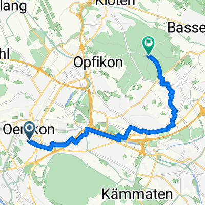 Von Zürich bis Dietlikon